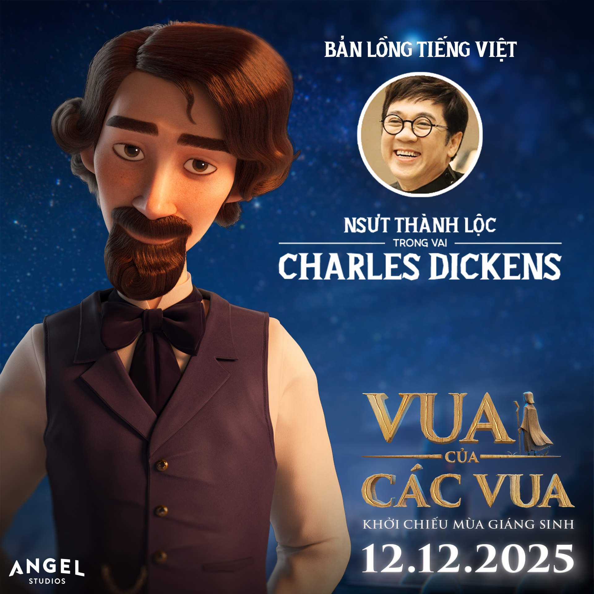 Hé lộ dàn diễn viên lồng tiếng 'Vua của các Vua': Món quà đặc biệt trong mùa Giáng sinh 2025
