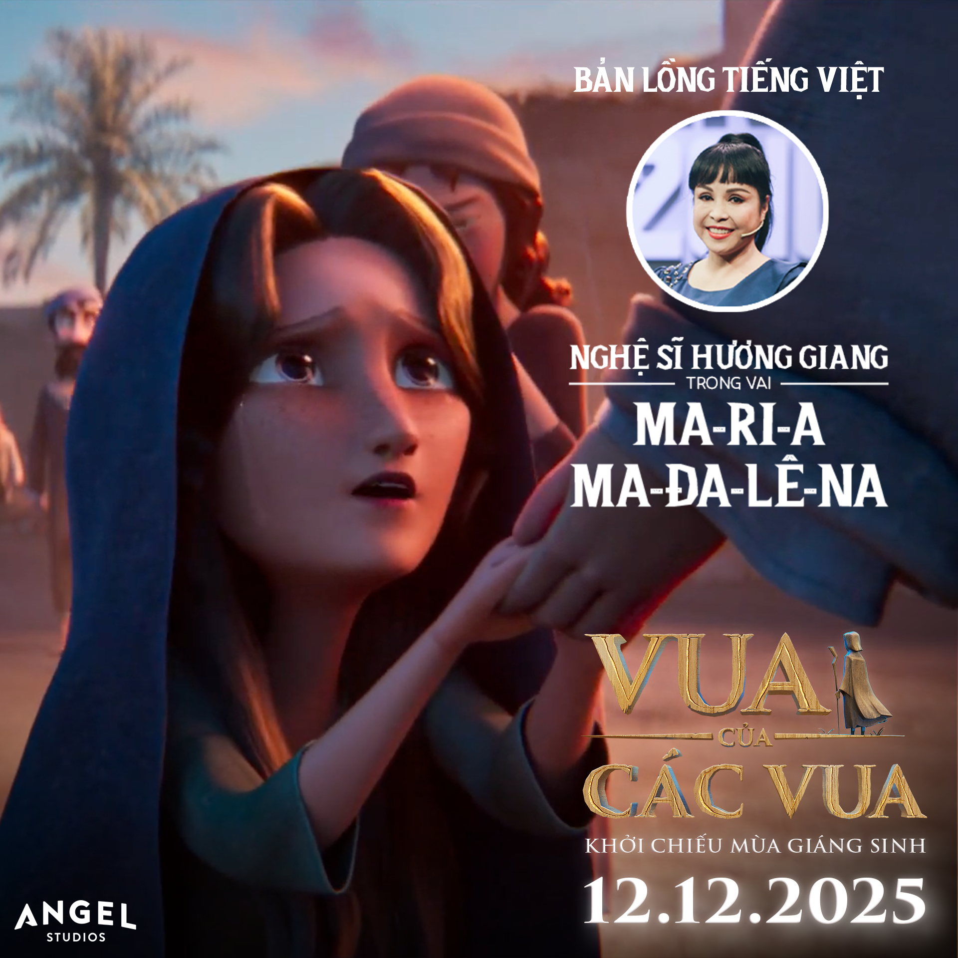 Hé lộ dàn diễn viên lồng tiếng 'Vua của các Vua': Món quà đặc biệt trong mùa Giáng sinh 2025