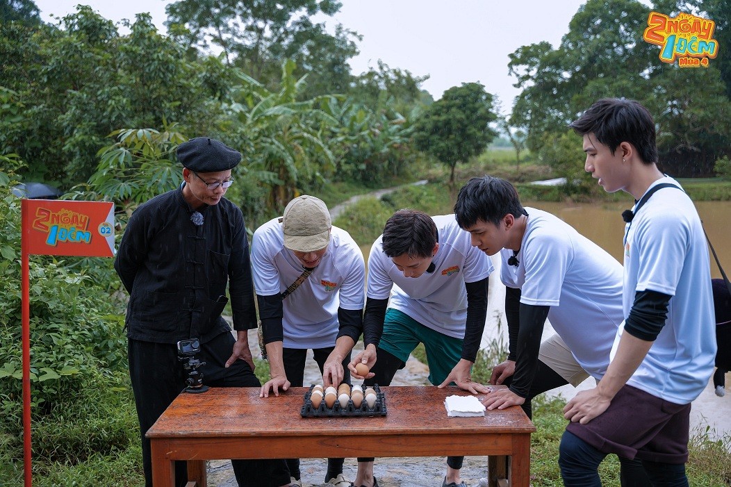 '2 ngày 1 đêm' tập 92: Khách mời Cody Nam Võ bất ngờ trở lại, nhập hội đánh lẻ cùng Hieuthuhai - Cris Phan
