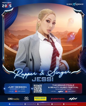 'Chị đại' Jessi và nhóm nhạc K-Pop Tempest chính thức biểu diễn tại chung kết 'Miss Cosmo 2025'