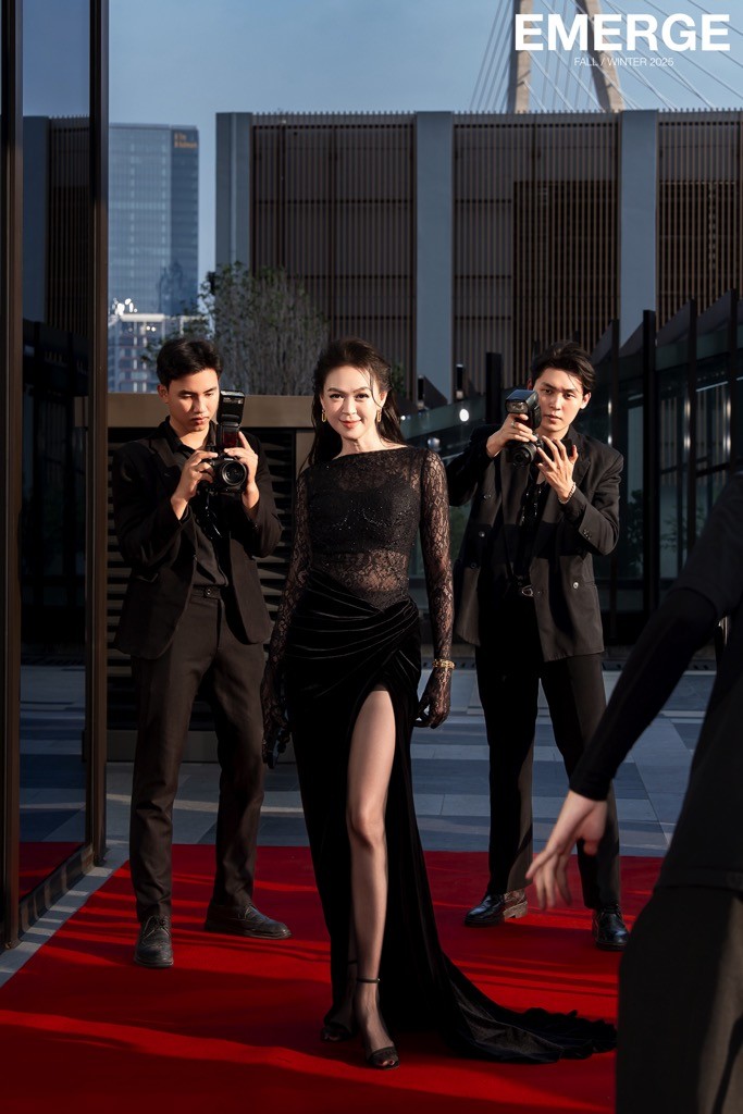 Diễn viên - Siêu mẫu Ngọc Nga diện đồ NTK Đỗ long 'khoe' vóc dáng chuẩn