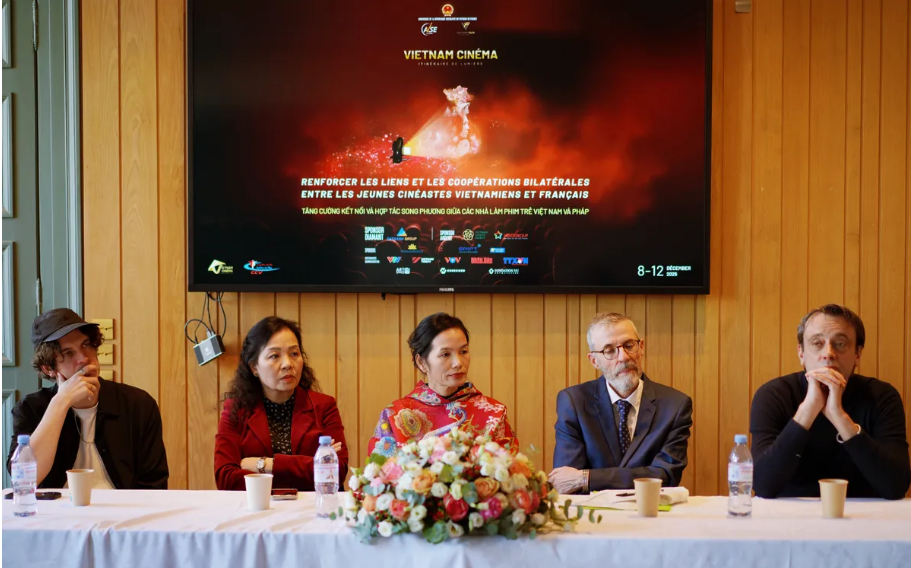 Kết nối hợp tác hai chiều giữa các nhà làm phim trẻ Việt Nam-Pháp