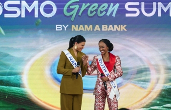 'Miss Cosmo 2025': Namibia và Nam Phi xuất sắc vào Top 2 giải thưởng 'Impactful Beauty'