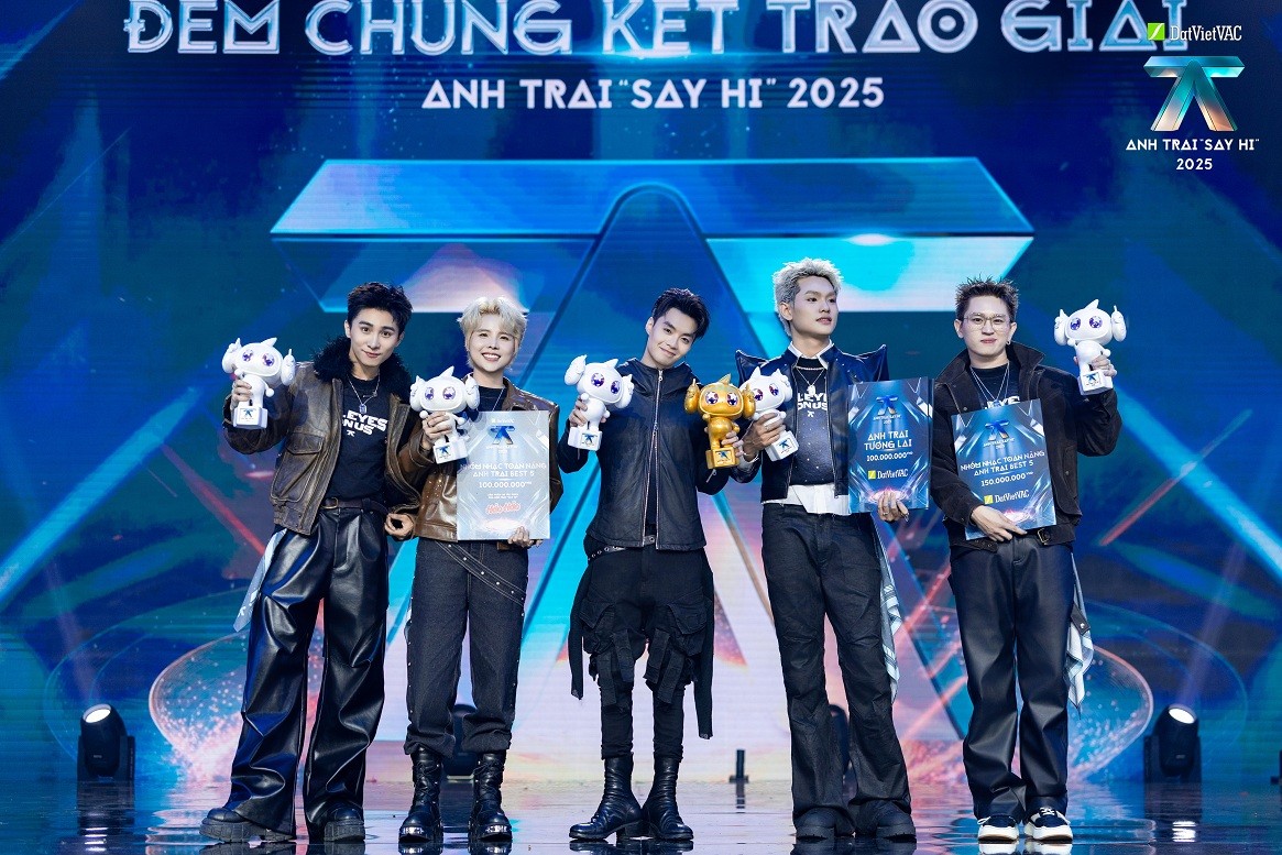 Anh trai Negav chính thức trở thành Quán quân 'Anh trai 'Say Hi' 2025' do khán giả bình chọn