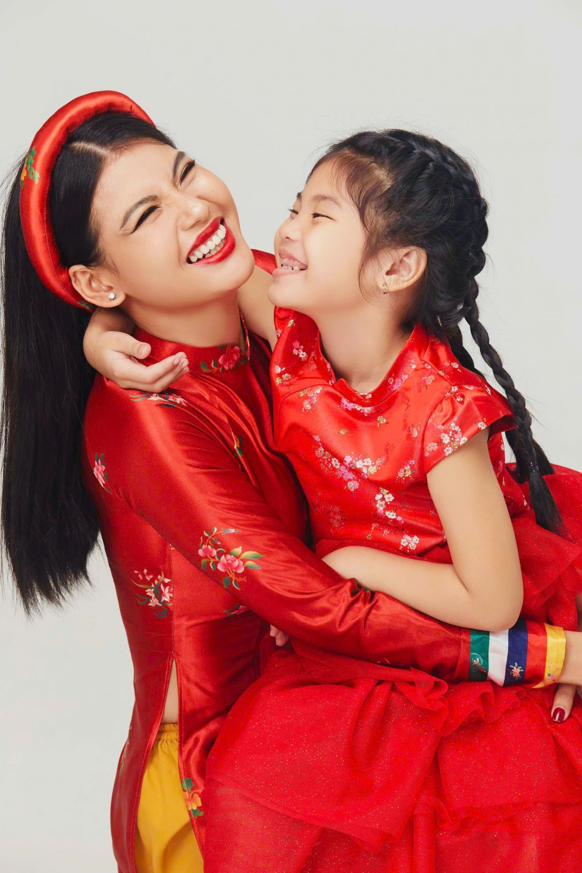 Ly Na Trang và con gái