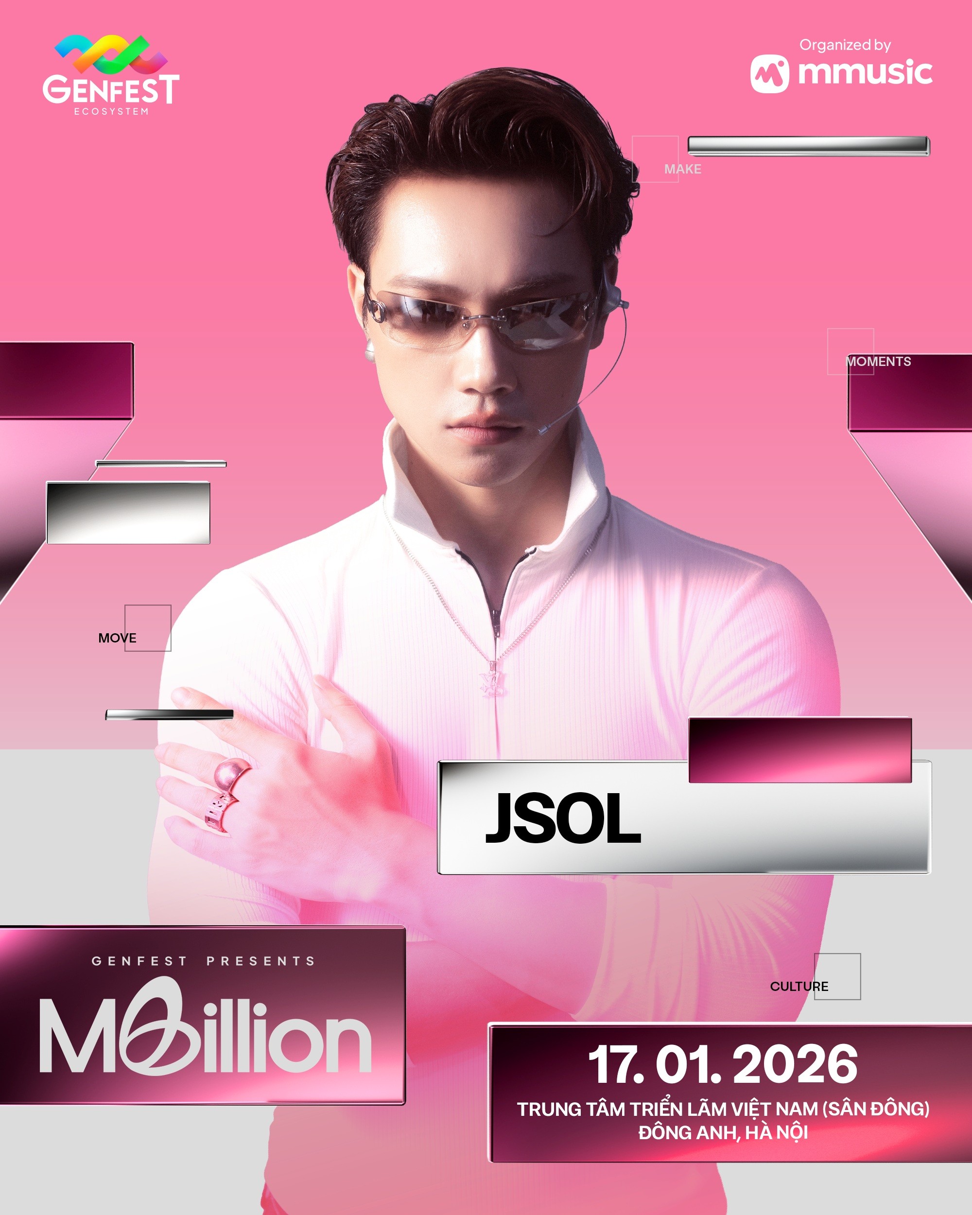 'GENfest presents MBillion' Hà Nội sẽ chứng kiến mini concert 45 phút đẳng cấp của Rhyder và Jsol