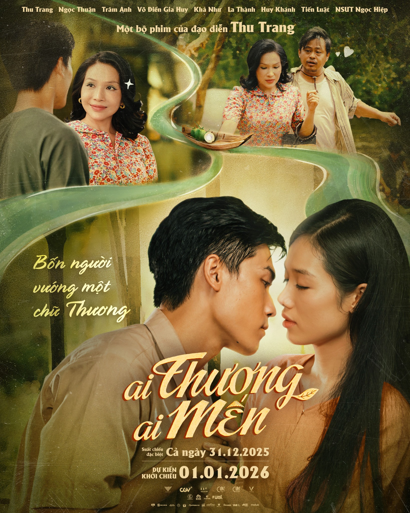 Không chịu làm người thứ ba 'âm thầm', Khả Như công khai phá vỡ chuyện tình của Võ Điền Gia Huy và Trâm Anh trong 'Ai thương ai mến'