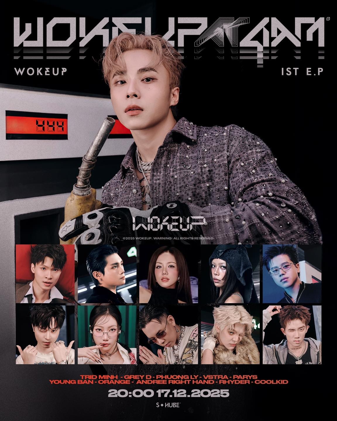 'Phù thủy' Wokeup mời cả Andree Right Hand, Phương Ly, Rhyder và Grey D vào vũ trụ âm nhạc '4 giờ sáng' với EP đầu tay