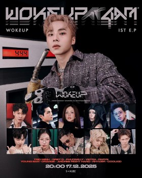 'Phù thủy' Wokeup mời cả Andree Right Hand, Phương Ly, Rhyder và Grey D vào vũ trụ âm nhạc '4 giờ sáng' với EP đầu tay