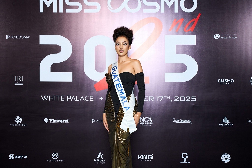 71 thí sinh 'Miss Cosmo 2025' gây dấu ấn mạnh mẽ tại đêm Jury Session