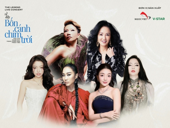 'Về đây bốn cánh chim trời': Cuộc hội tụ hiếm có của những giọng ca hàng đầu nhạc Việt