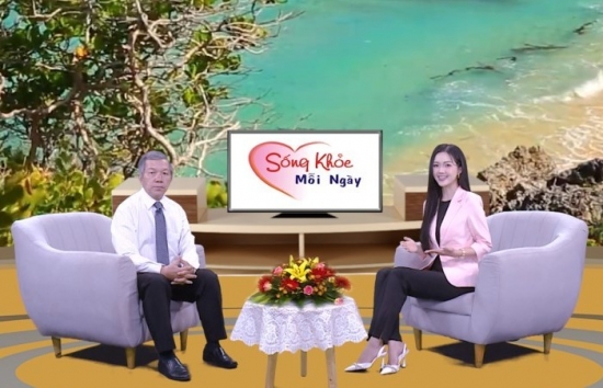 Top 10 'Hoa hậu Việt Nam' Mỹ Vân đồng hành cùng 'Sống khỏe mỗi ngày'