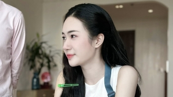 Thanh Huế: 'Tuyết nương tử' lột xác thành vợ trẻ của Mạnh Trường trong 'Lằn ranh'