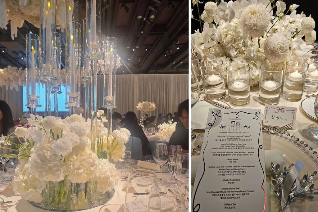 Hé lộ trang phục cưới xa hoa Kim Woo Bin - Shin Min Ah mặc trong lễ cưới