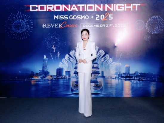 Hoa hậu Hoàng Thanh Nga ghi dấu ấn phong cách sang trọng, lộng lẫy tại chuỗi sự kiện 'Miss Cosmo 2025'