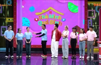 'Nhà mình quá đỉnh': Hoàng Phi 'đứng hình' khi bị khách mời nhí gọi bằng 'chú' dù gọi MC Dương Hồng Phúc là 'anh'!