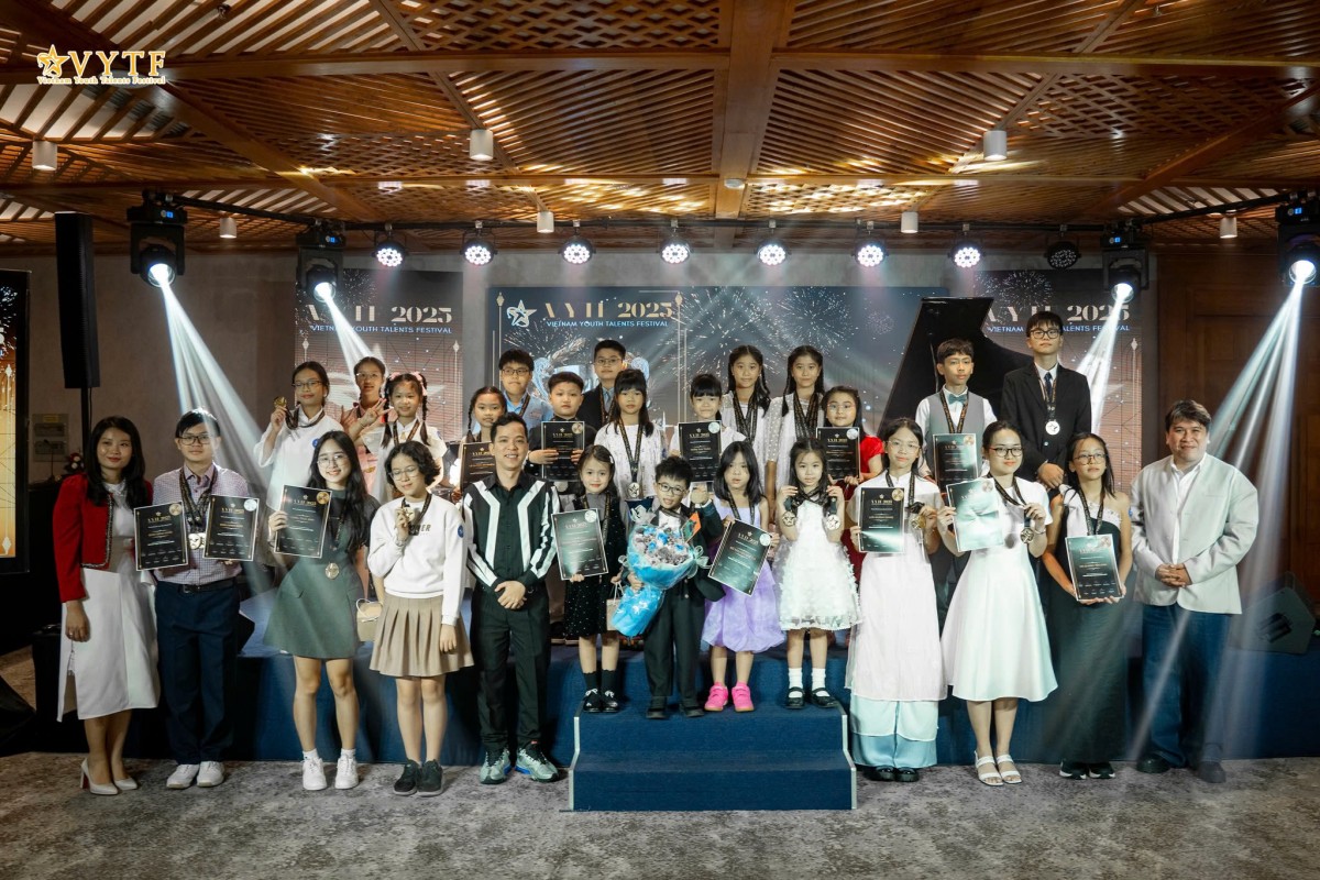 Hơn 300 thí sinh cùng viết nên hành trình tỏa sáng tại 'Vietnam Youth Talents Festival 2025'