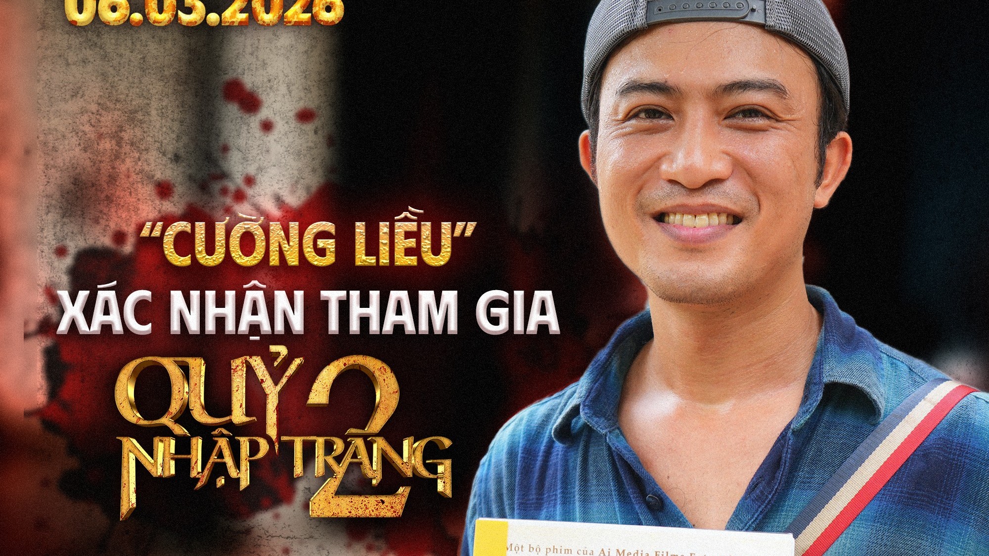 Siêu phẩm kinh dị Việt trở lại: Doãn Quốc Đam là 'quân bài' mới của đạo diễn Pom Nguyễn?