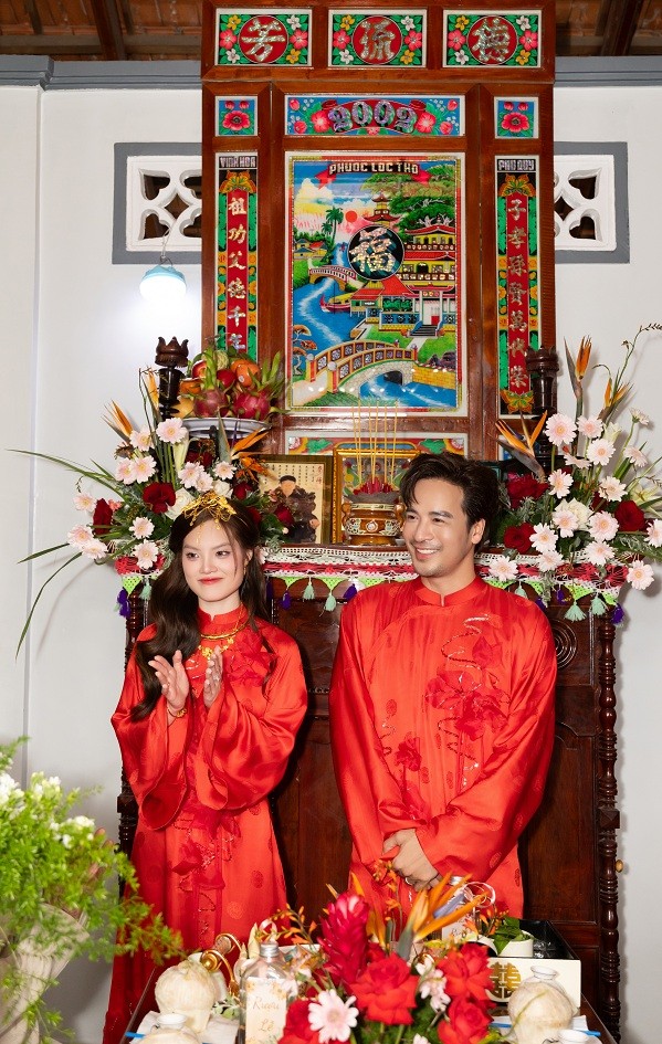 Lễ Tân hôn đậm chất miền Tây sông nước của Đoàn Minh Tài và Sunny Đan Ngọc