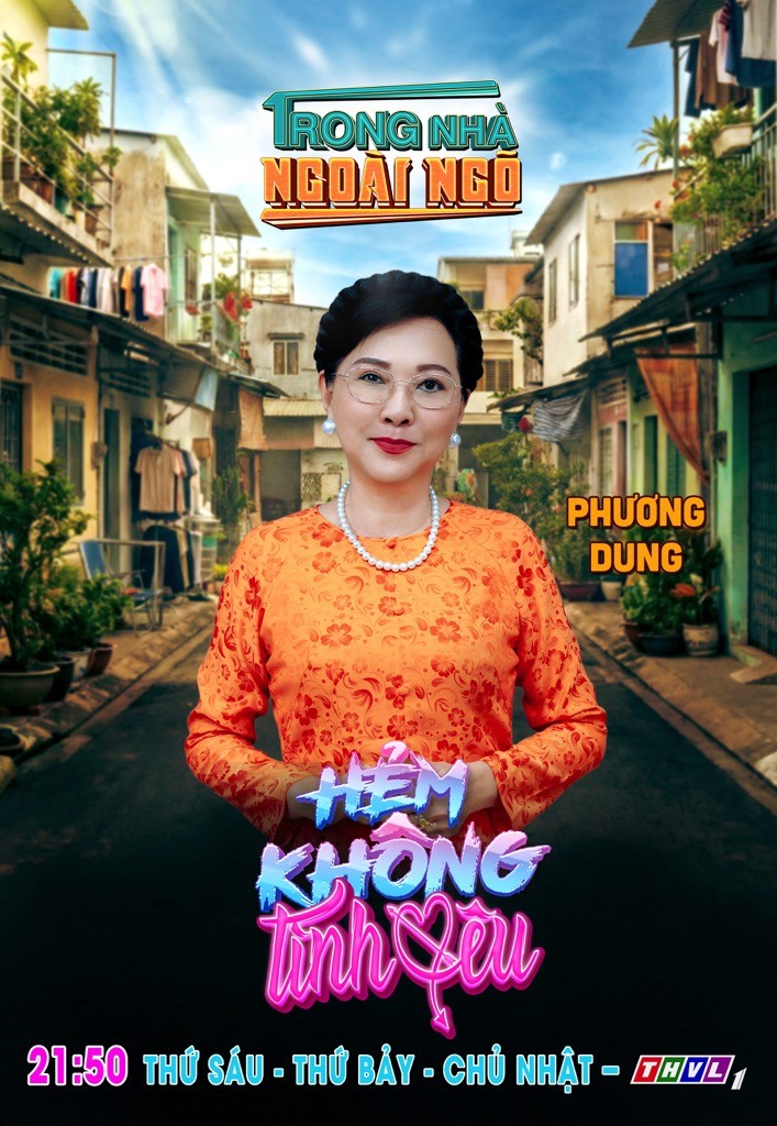 'Trong nhà ngoài ngõ - Hẻm không tình yêu': Diễn viên Phương Dung cấm yêu trong xóm trọ