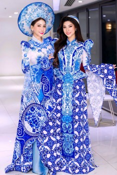 Lý Hương cùng con gái ủng hộ chương trình thiện nguyện giúp bà con miền Trung có cái Tết ấm no