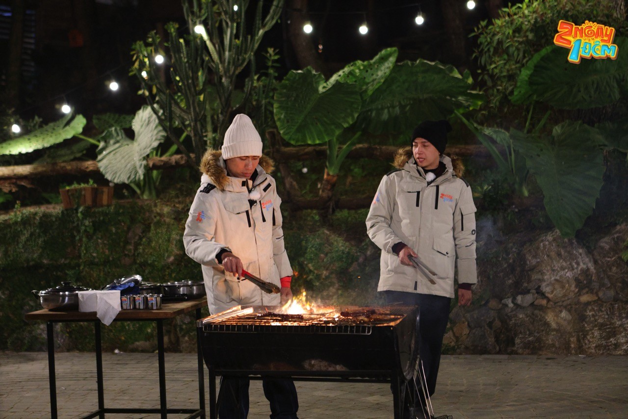 '2 ngày 1 đêm - Chuyện chưa kể': Kiều Minh Tuấn 'làm xiếc' với mẹ già Trường Giang, Cris Phan rủ Dương Lâm 'Sơn đông mãi võ'