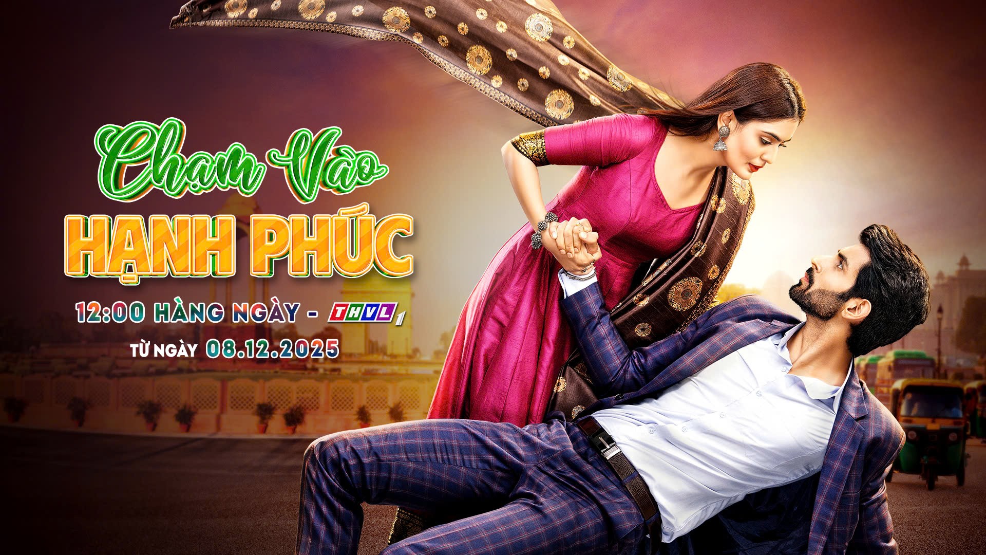 Nam diễn viên Ấn Độ Namik Paul đảm nhận hai vai kép trong phim 'Chạm vào hạnh phúc'