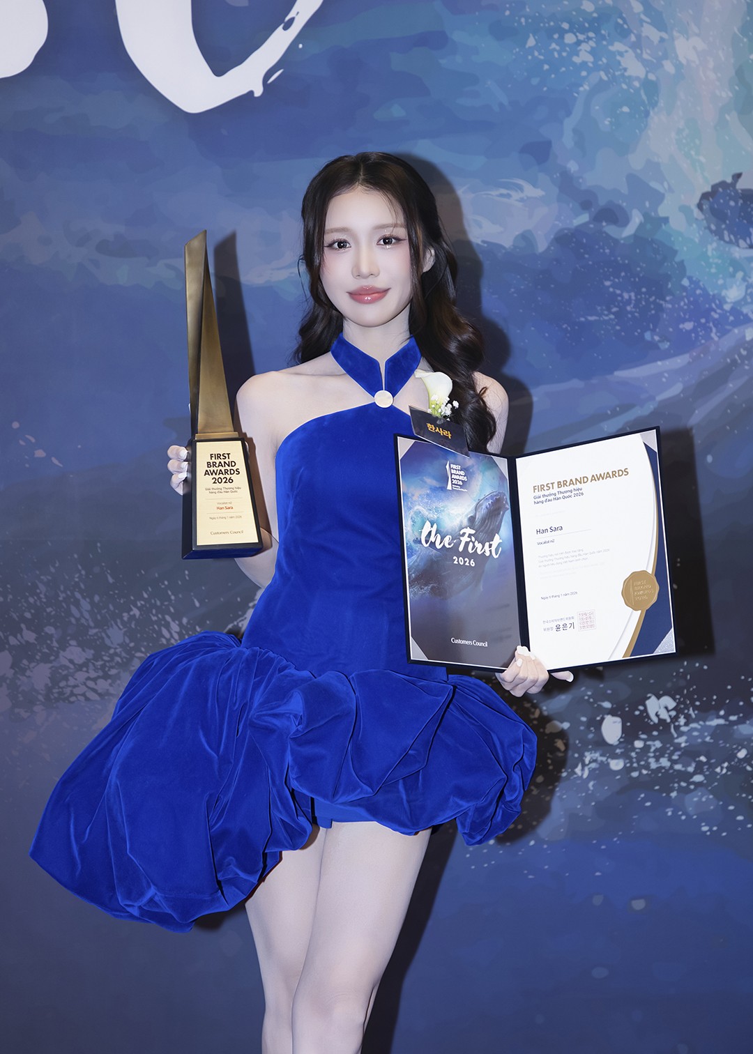 Han Sara trở thành 'Em xinh Say Hi' thứ hai sở hữu giải thưởng quốc tế