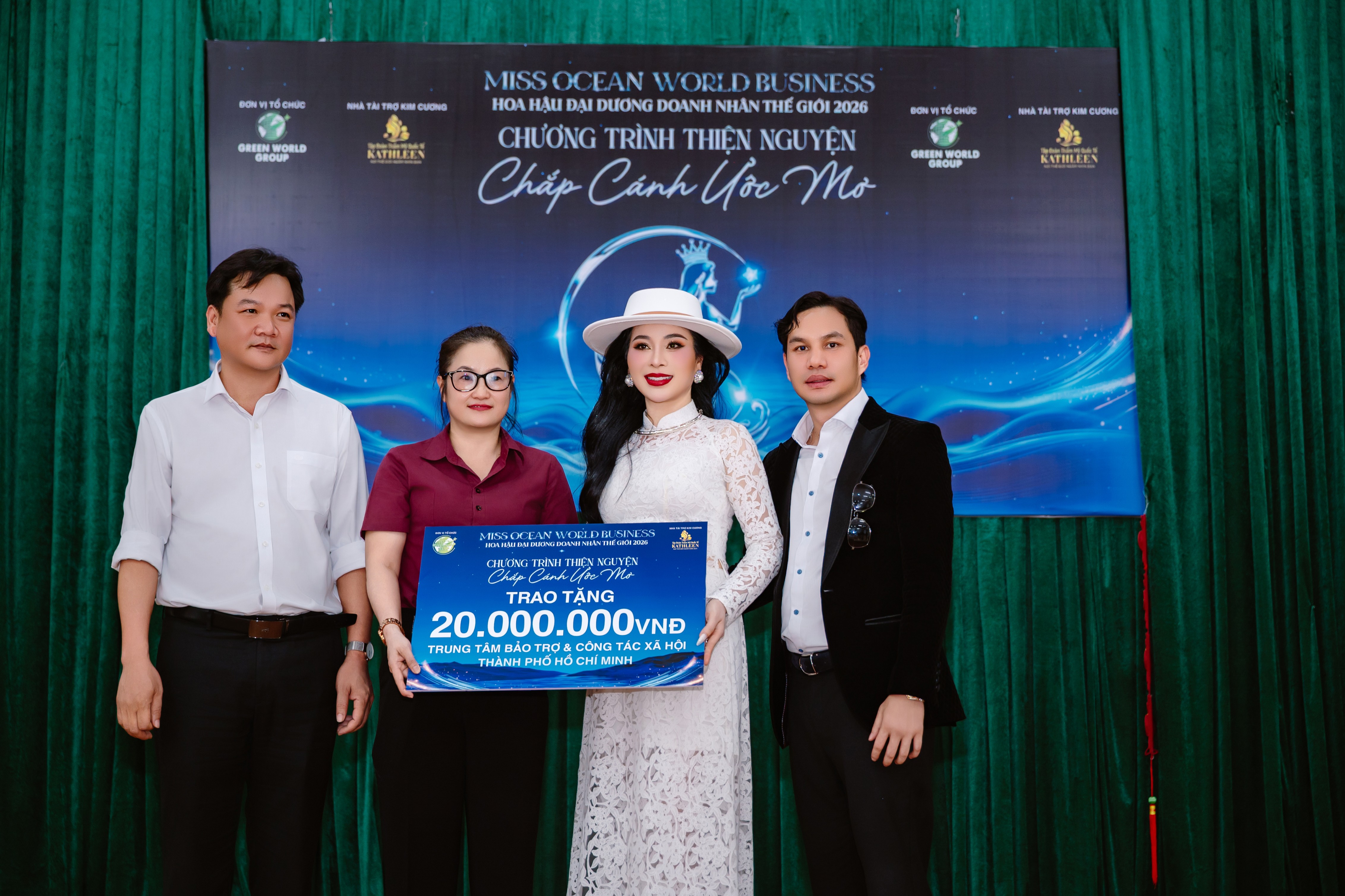 Lễ trao Sash 'Miss Ocean World Business 2026' mở màn mùa giải của những nữ lãnh đạo truyền cảm hứng