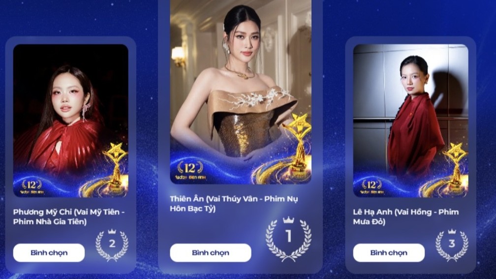 Top 3 các hạng mục do khán giả bình chọn đã dần hé lộ, kết quả Ngôi Sao Xanh 2025 liệu có dễ đoán?