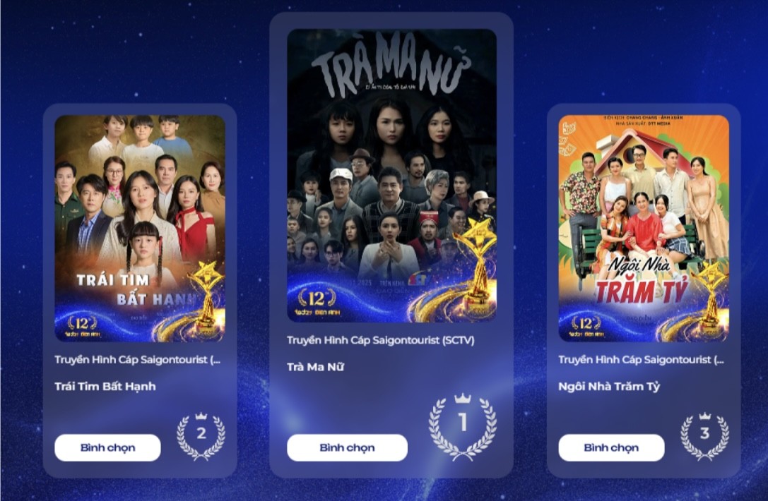 Top 3 các hạng mục do khán giả bình chọn đã dần hé lộ, kết quả Ngôi Sao Xanh 2025 liệu có dễ đoán?