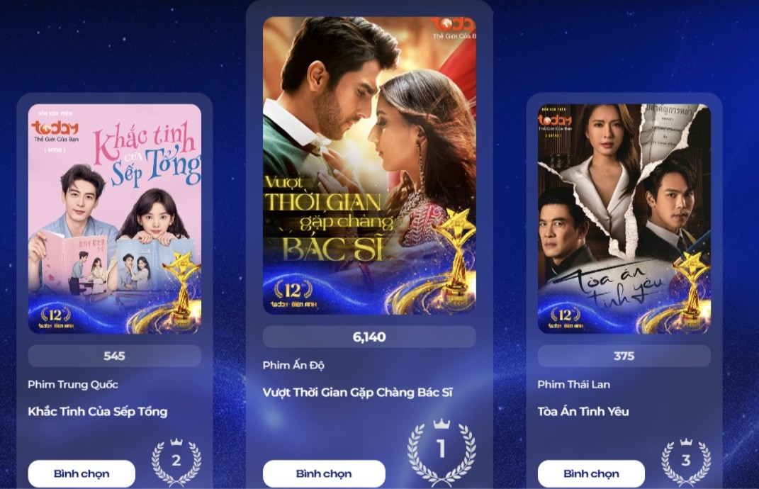 Top 3 các hạng mục do khán giả bình chọn đã dần hé lộ, kết quả Ngôi Sao Xanh 2025 liệu có dễ đoán?