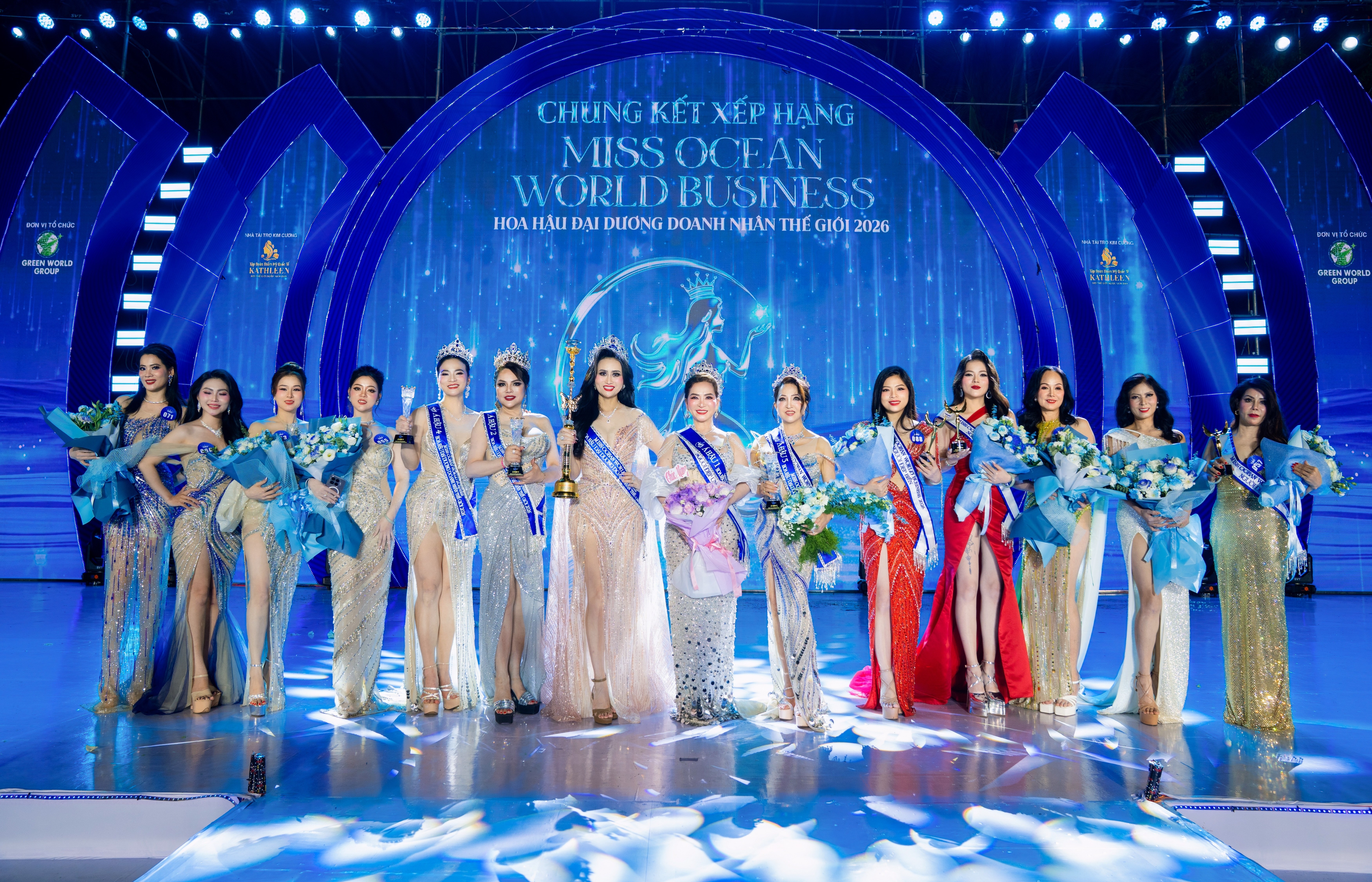 Chung kết 'Miss Ocean World Business 2026': Đêm huy hoàng bùng nổ tại phố biển Vũng Tàu