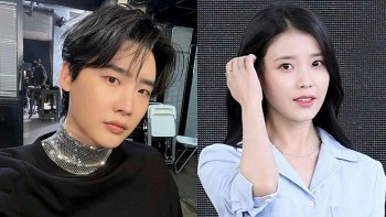 Đập tan tin đồn chia tay, IU và Lee Jong Suk diện đồ đôi đầu năm mới