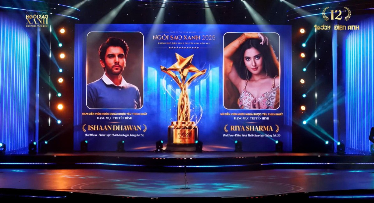 Live: Lễ trao giải Ngôi sao xanh lần thứ 12 - Giải thưởng Gương mặt Điện ảnh - Truyền hình hôm nay