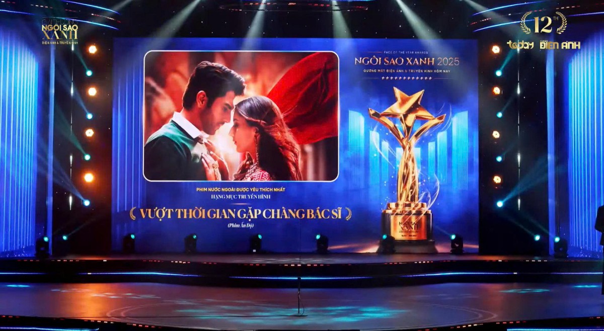 Live: Lễ trao giải Ngôi sao xanh lần thứ 12 - Giải thưởng Gương mặt Điện ảnh - Truyền hình hôm nay