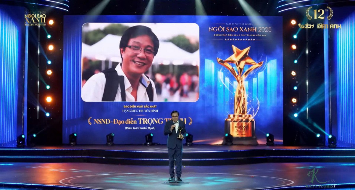 Live: Lễ trao giải Ngôi sao xanh lần thứ 12 - Giải thưởng Gương mặt Điện ảnh - Truyền hình hôm nay