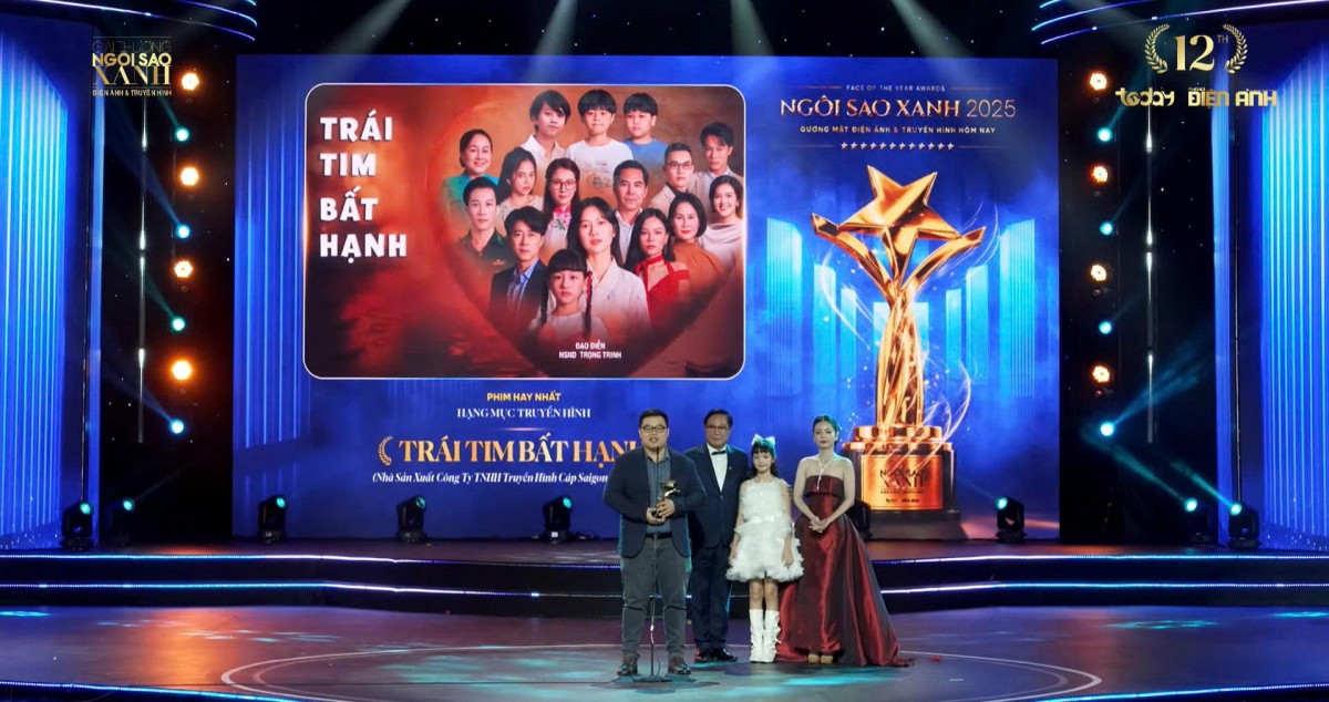 Live: Lễ trao giải Ngôi sao xanh lần thứ 12 - Giải thưởng Gương mặt Điện ảnh - Truyền hình hôm nay