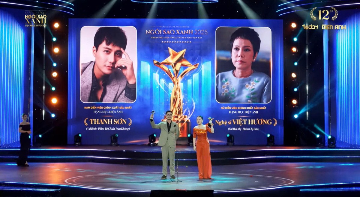 Live: Lễ trao giải Ngôi sao xanh lần thứ 12 - Giải thưởng Gương mặt Điện ảnh - Truyền hình hôm nay