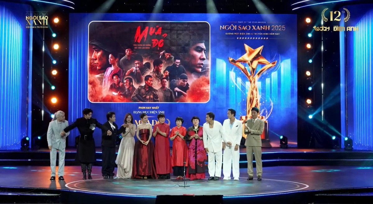 Live: Lễ trao giải Ngôi sao xanh lần thứ 12 - Giải thưởng Gương mặt Điện ảnh - Truyền hình hôm nay