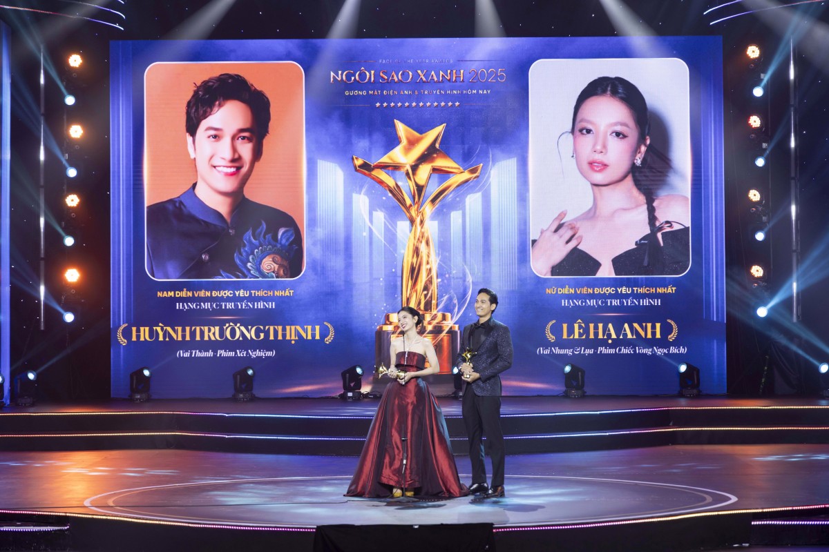 Ngôi Sao Xanh 2025: Đêm vinh danh những vai diễn tử tế và sự lên ngôi của tinh thần dân tộc Việt