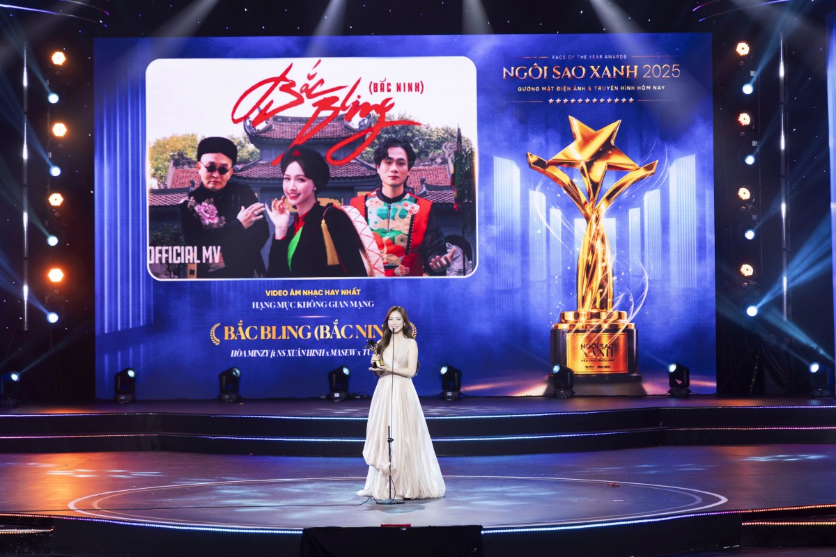 Ngôi Sao Xanh 2025: Đêm vinh danh những vai diễn tử tế và sự lên ngôi của tinh thần dân tộc Việt