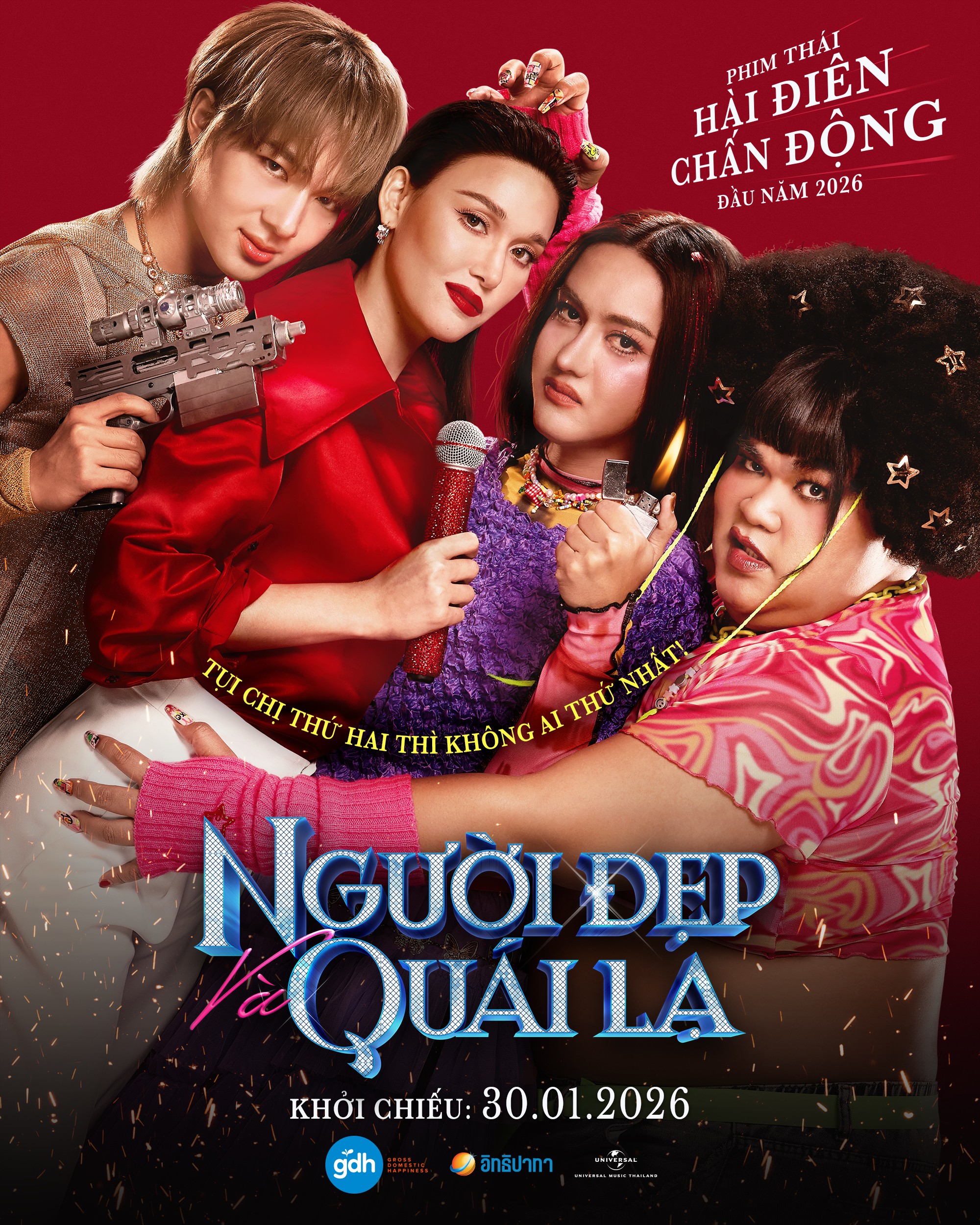 'Người đẹp và quái lạ': Siêu phẩm hài được bảo chứng chất lượng bởi hãng phim Top 1 Thái Lan GDH