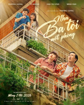 Lần đầu hợp tác trên màn ảnh rộng, Anh Tú Atus được Trường Giang giao vai chính trong phim Tết 'Nhà ba tôi một phòng'