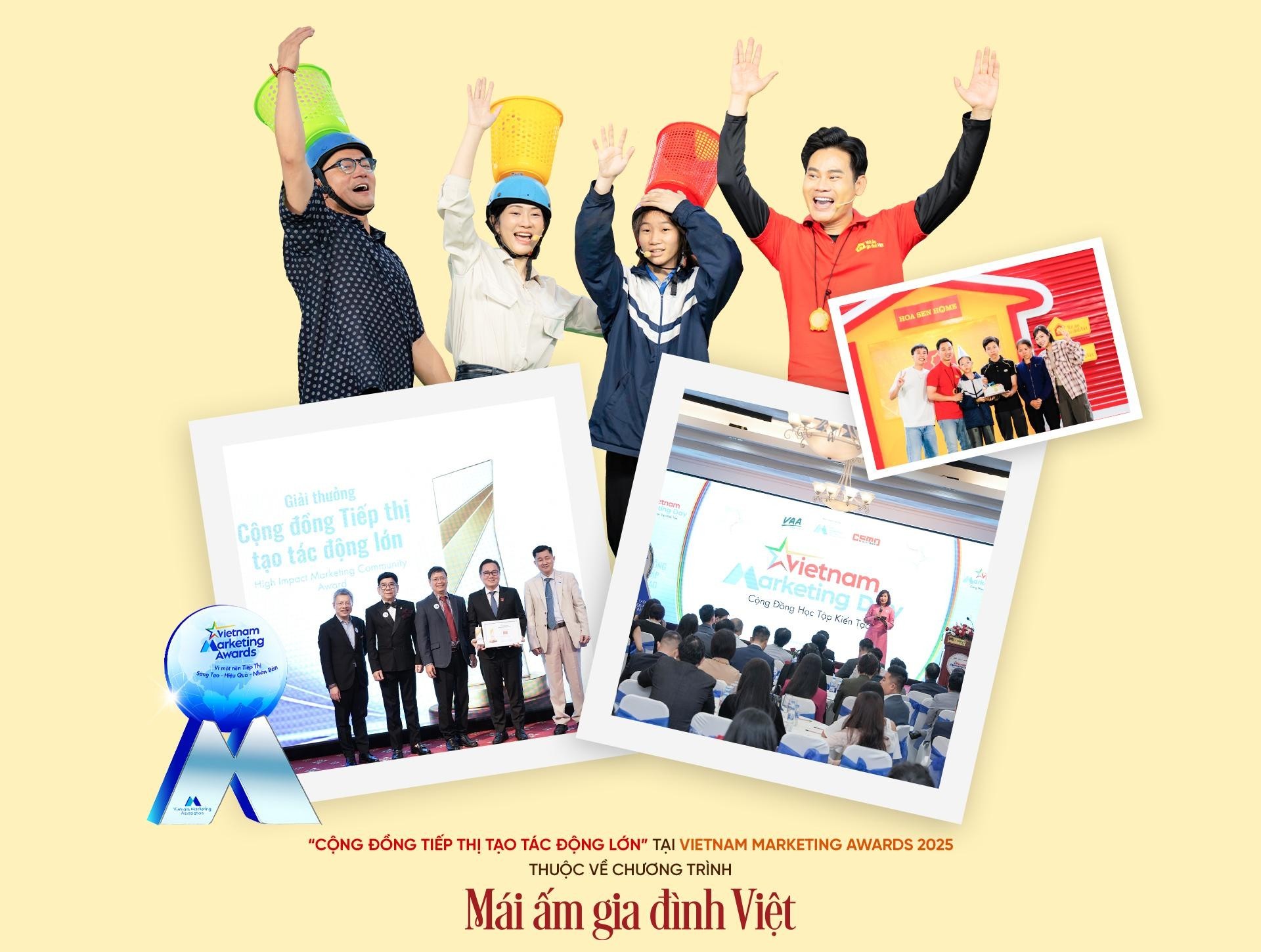 'Mái ấm gia đình Việt' năm 2025 khẳng định dấu ấn bằng sự đánh giá tích cực từ cộng đồng và loạt giải thưởng danh giá