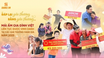 'Mái ấm gia đình Việt' năm 2025 khẳng định dấu ấn bằng sự đánh giá tích cực từ cộng đồng và loạt giải thưởng danh giá
