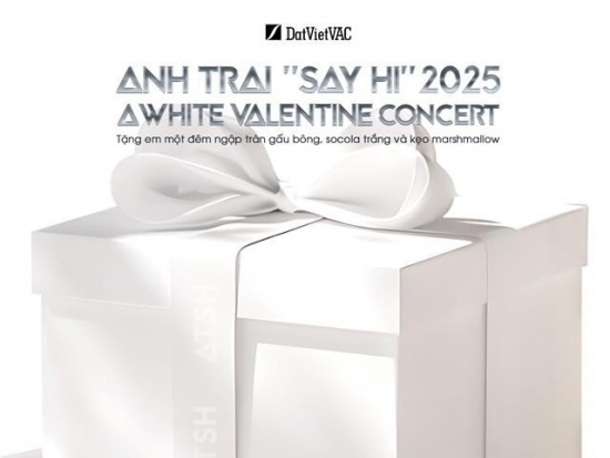 'Anh trai 'Say Hi' 2025' công bố chủ đề 'A White Valentine Concert' cho đêm diễn tại Hà Nội