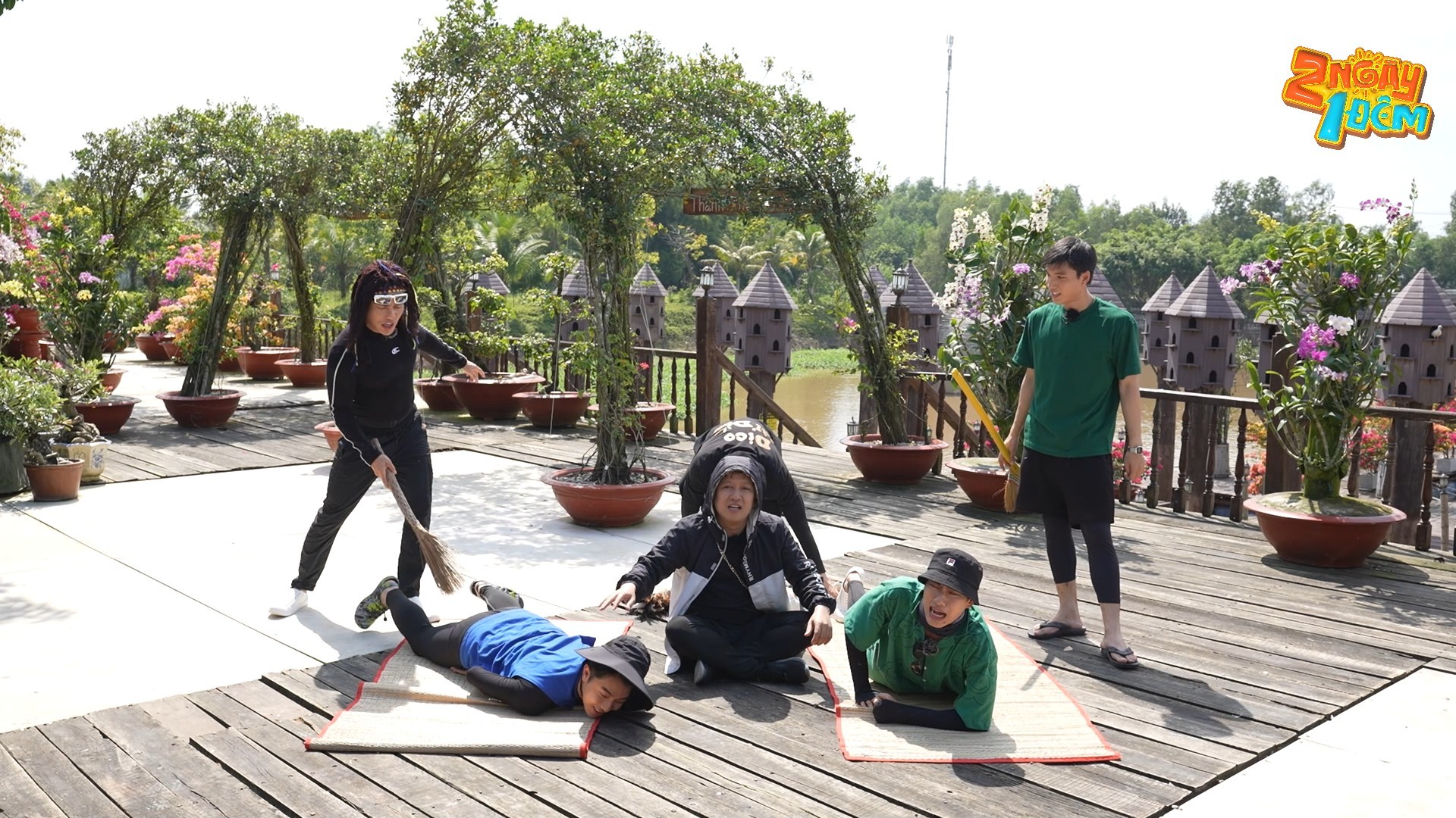 '2 ngày 1 đêm - Chuyện chưa kể': Ngô Kiến Huy - Trường Giang khiến đồng đội bị 'cưng vô lây' không thương tiếc