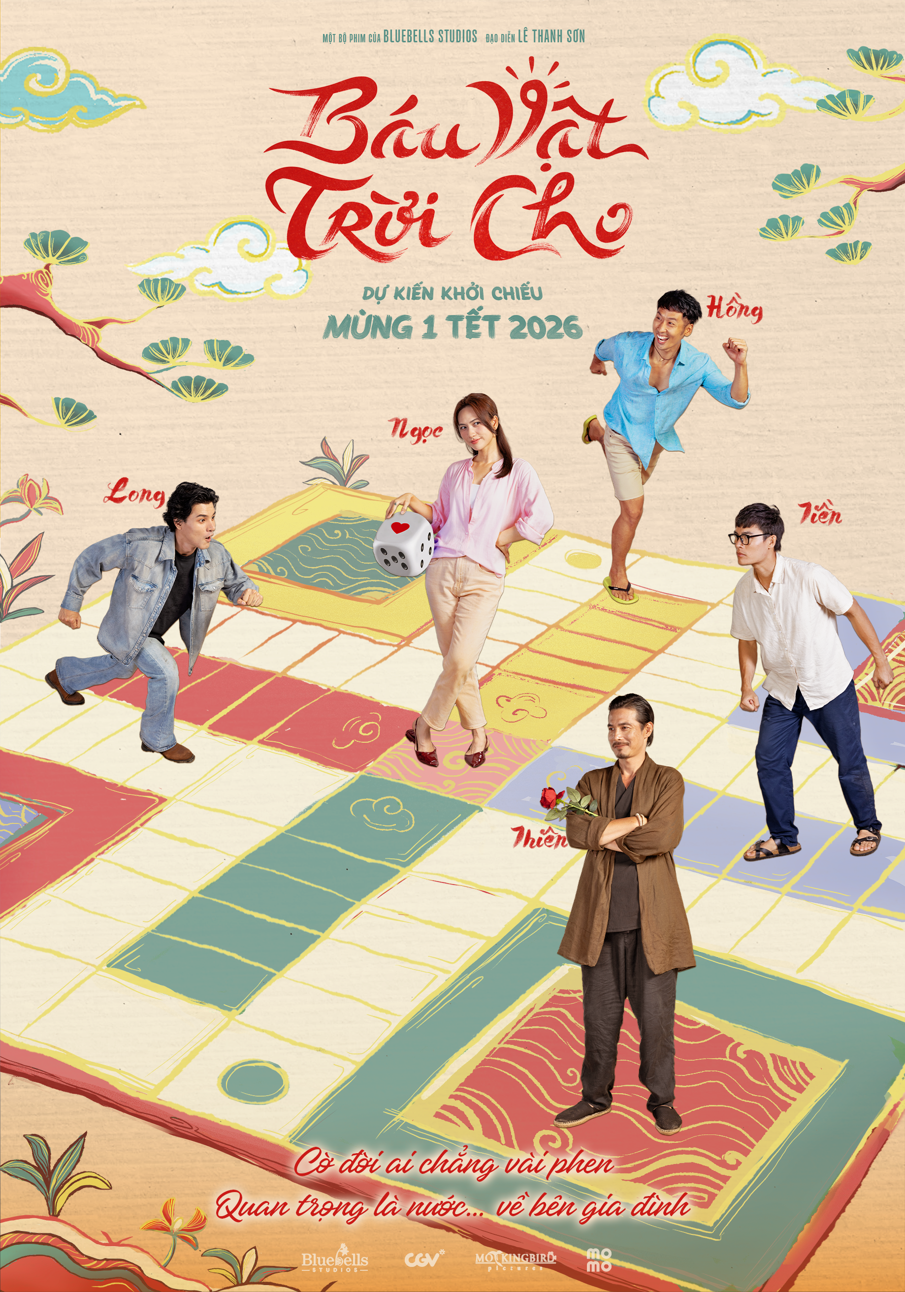 'Báu vật trời cho' 'chơi lớn', tung 6 tấm poster giới thiệu hệ thống nhân vật chồng chéo