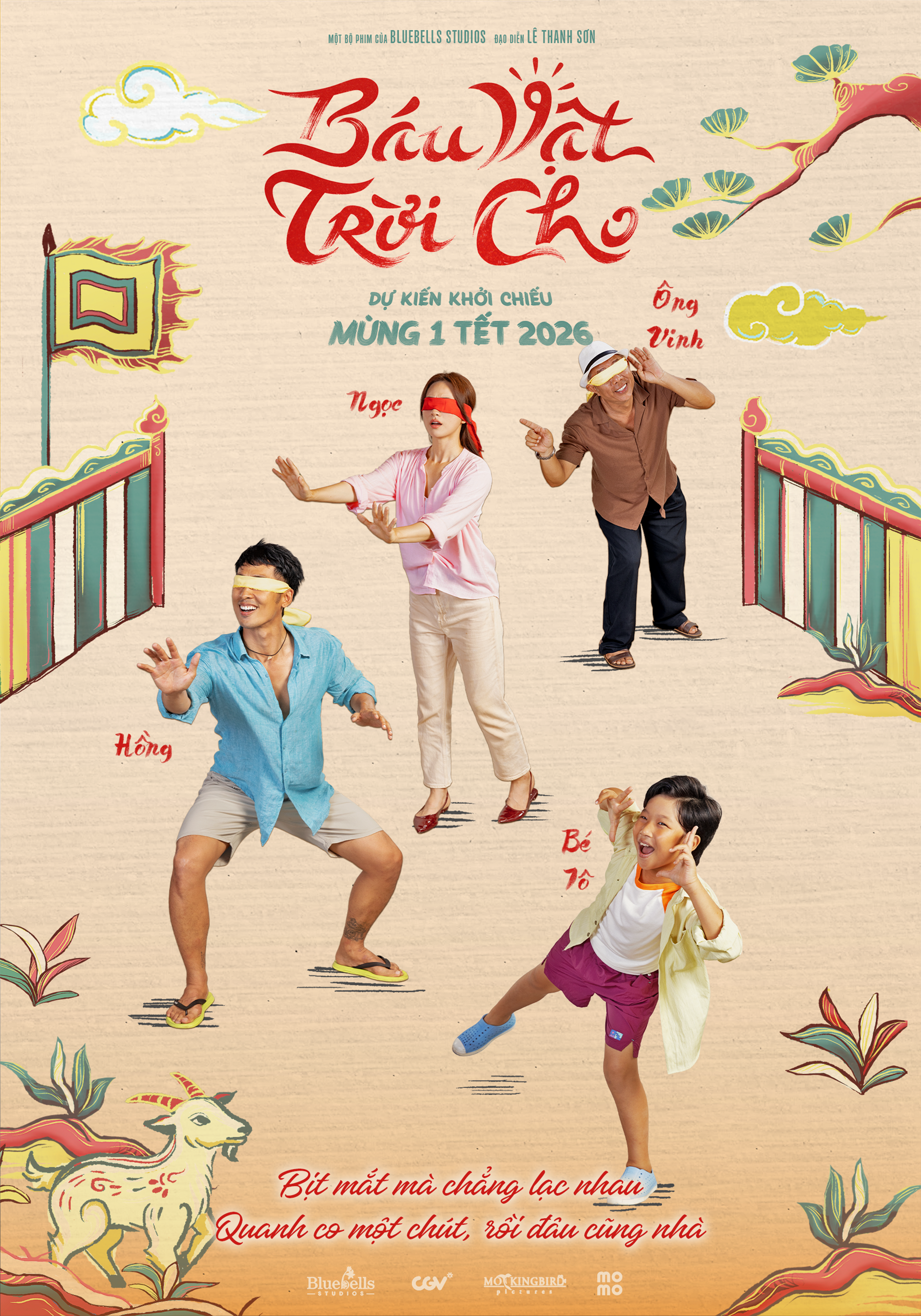 'Báu vật trời cho' 'chơi lớn', tung 6 tấm poster giới thiệu hệ thống nhân vật chồng chéo